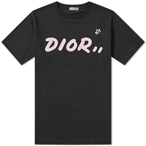 mens dior t shirt bee|Dior black t shirt.